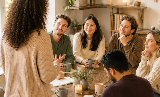 Espace de travail professionnel lumineux et accueillant